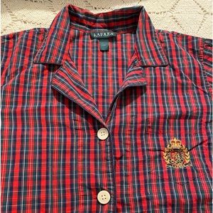 Ralph Lauren Cotton Pajama Set EUC